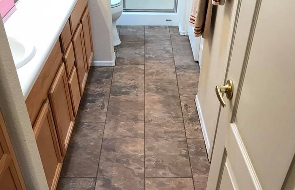 Natural Stone Bathroom Floor