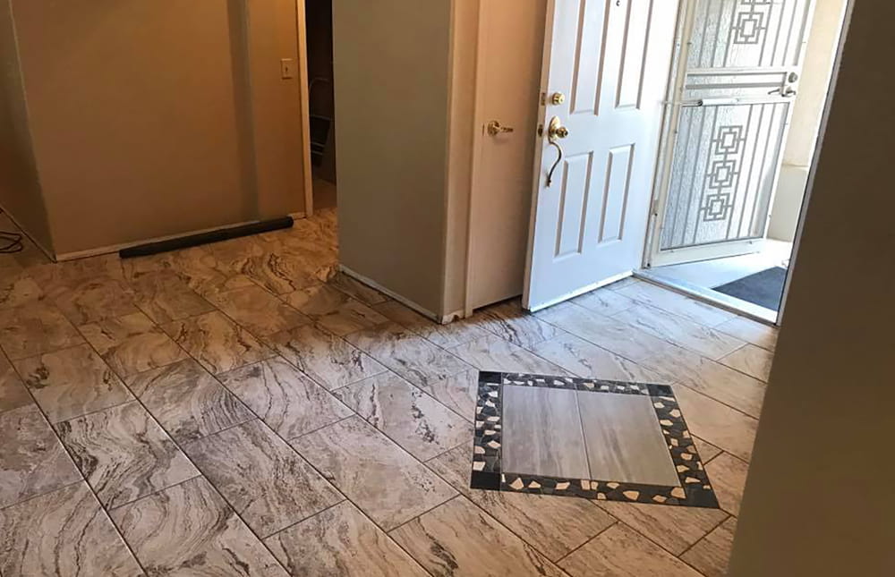 Natural Stone Floor Foyer